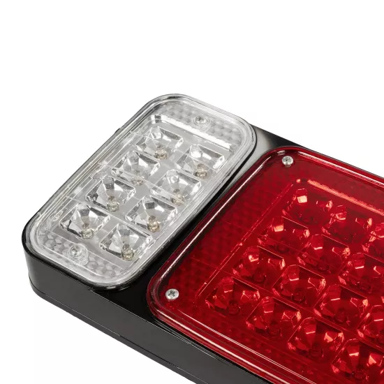 ARROWLIGHT 999-0262 Πίσω Φανάρι Οχημάτων Βέλος LED 9W 360lm 180° DC 24V Αδιάβροχο IP66 Πορτοκαλί & Κόκκινο & Ψυχρό Λευκό 6000K - Μ40 x Π3.5 x Υ15cm - Πακέτο 2 Τεμαχίων - 1 Χρόνο Εγγύηση