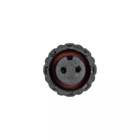 CONNECTOR 999-0265 2 Pin Σύνδεσμος Τροφοδοσίας για Wall Washers & Προβολείς με Είσοδο 2 x 0.25mm2 & Έξοδο 1 x Αρσενικό Βύσμα Αδιάβροχο IP65 - Μαύρο - Μ20 x Π1.5 x Υ1.5cm