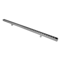 WASHERPANDA 999-0273 Μπάρα Φωτισμού Wall Washer LED 36W 4140lm 15° DC 24V Αδιάβροχο IP67 Φυσικό Λευκό 4500K Dimmable - Bridgelux SMD Chip - Γκρι Ανθρακί - Μ100 x Π4 x Υ3cm - 3 Χρόνια Εγγύηση