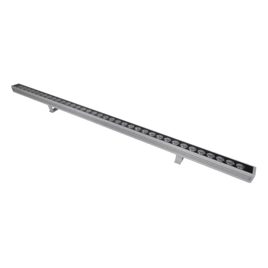 WASHERPANDA 999-0273 Μπάρα Φωτισμού Wall Washer LED 36W 4140lm 15° DC 24V Αδιάβροχο IP67 Φυσικό Λευκό 4500K Dimmable - Bridgelux SMD Chip - Γκρι Ανθρακί - Μ100 x Π4 x Υ3cm - 3 Χρόνια Εγγύηση
