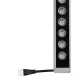 WASHERPANDA 999-0273 Μπάρα Φωτισμού Wall Washer LED 36W 4140lm 15° DC 24V Αδιάβροχο IP67 Φυσικό Λευκό 4500K Dimmable - Bridgelux SMD Chip - Γκρι Ανθρακί - Μ100 x Π4 x Υ3cm - 3 Χρόνια Εγγύηση