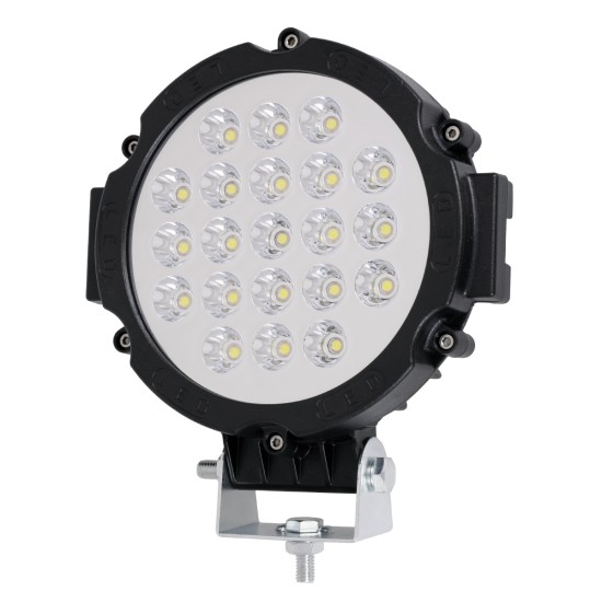 WORKPRO 85413 Προβολάκι LED 63W 6300lm 45° DC 10-30V Αδιάβροχο IP65 Ψυχρό Λευκό 6000K - CREE XBD Chip - Μ17.5x Π4.5 x Υ18cm - 2 Χρόνια Εγγύηση