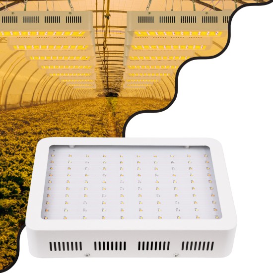 85951 Grow Light Hydro Full Spectrum LED Φωτιστικό Ανάπτυξης Φυτών Υδροπονικού Θερμοκηπίου SMD 2835 70W 160° AC230V IP54 Εσωτερικού Χώρου για Κάλυψη Επιφάνειας 1.5m x 1.5m Πλήρους Φάσματος Φωτισμού