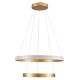 DIAMOND DUO 61151-DECO Κρεμαστό Φωτιστικό Δαχτυλίδι-Κύκλος LED CCT 75W 8743lm 360° AC 220-240V - Εναλλαγή Φωτισμού μέσω Τηλεχειριστηρίου All In One Ψυχρό 6000k+Φυσικό 4500k+Θερμό 2700k Dimmable Φ40+60cm - Χρυσό Βούρτσας - 3 Years Warranty DIAMOND DUO 61151-DECO Κρεμαστό Φωτιστικό Δαχτυλίδι-Κύκλος LED CCT 75W 8743lm 360° AC 220-240V - Εναλλαγή Φωτισμού μέσω Τηλεχειριστηρίου All In One Ψυχρό 6000k+Φυσικό 4500k+Θερμό 2700k Dimmable Φ40+60cm - Χρυσό Βούρτσας - 3 Years Warranty