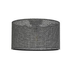 CILIO 203-0157 Μοντέρνο Φωτιστικό Οροφής με Ντουί 1 x E27 AC 220-240V IP20 - Μαύρο - Μ38 x Π38 x Υ23cm