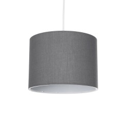 BLAZE 203-0108 Μοντέρνο Κρεμαστό Φωτιστικό Οροφής με Ντουί 1 x E27 AC 220-240V IP20 - Γκρι - Μ22 x Π22 x Υ20cm