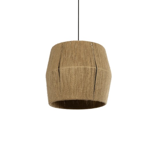 CONE 205-0057 Boho Κρεμαστό Φωτιστικό Οροφής με Ντουί 1 x E27 AC 220-240V IP20 - Μπεζ - M38 x Π38 x Υ34cm