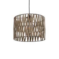 MARS 205-0054 Boho Κρεμαστό Φωτιστικό Οροφής με Ντουί 1 x E27 AC 220-240V IP20 - Μπεζ - M30 x Π30 x Υ24cm