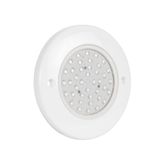 POOLARTY 61718 Υποβρύχιο Φωτιστικό για Σιντριβάνια/Πισίνες LED 8W 560lm 120° DC 12V Αδιάβροχο IP68 RGB Dimmable - Bridgelux SMD Chip - 1m VDE Rubber Καλώδιο - Μ13 x Π13 x Υ2cm - 3 Χρόνια Εγγύηση