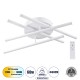 DRACO 61096 Μοντέρνο Φωτιστικό Οροφής LED 60W 7380lm 120° AC 220-240V IP20 Ρυθμιζόμενο Λευκό CCT με Χειριστήριο από 2700K έως 6000K Dimmable - Lumileds SMD Chip - Λευκό Ματ - Μ60 x Π60 x Υ11cm - 3 Χρόνια Εγγύηση DRACO 61096 Μοντέρνο Φωτιστικό Οροφής LED 60W 7380lm 120° AC 220-240V IP20 Ρυθμιζόμενο Λευκό CCT με Χειριστήριο από 2700K έως 6000K Dimmable - Lumileds SMD Chip - Λευκό Ματ - Μ60 x Π60 x Υ11cm - 3 Χρόνια Εγγύηση