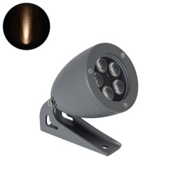 TREESPO 90468 Φωτιστικό Σποτ για Φυτά - Δέντρα LED 12W 1260lm 15° DC 24V Αδιάβροχο IP67 Ultra Θερμό Λευκό 2200K Dimmable - Bridgelux SMD Chip - Γκρι Ανθρακί - Μ9 x Π11 x Υ9cm - 3 Χρόνια Εγγύηση