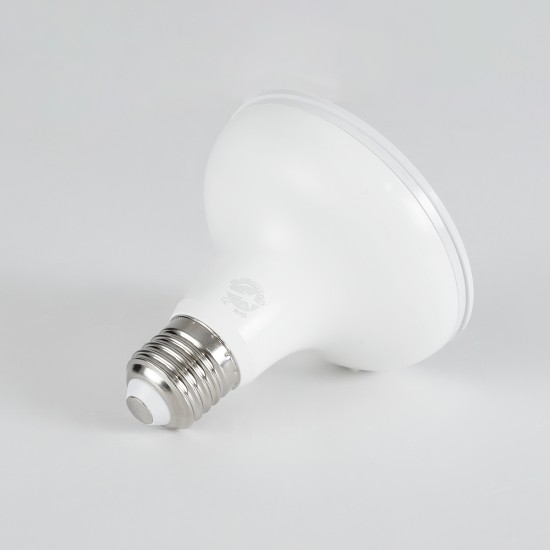 60092 Λάμπα LED E27 PAR30 Σποτ 12W 1128lm 36° AC 220-240V IP20 Φ9.5 x Υ9.5cm Θερμό Λευκό 2700K Dimmable - 3 Χρόνια Εγγύηση