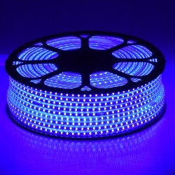 EPISLIM 70506 Ταινία LED 12W/m 780lm/m 120° DC 220-240V Αδιάβροχη IP65 96 x SMD2835 Chip/m Μπλε Dimmable - Epistar SMD Chip - Μ100 x Π1 x Υ0.5cm - 3 Χρόνια Εγγύηση