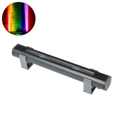 WINDOWBARI 90513 Φωτιστικό Ανάδειξης Παραθύρων LED 12W 960lm 8°x180° DC 24V Αδιάβροχο IP65 Πολύχρωμο RGBW Dimmable DMX512 - CREE XPE Chip - Γκρι Ανθρακί - Μ30 x Π4 x Υ3.5cm - 3 Χρόνια Εγγύηση