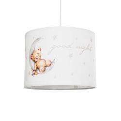 MOON 204-0013 Παιδικό Κρεμαστό Φωτιστικό Οροφής με Ντουί 1 x E27 AC 220-240V IP20 - Πολύχρωμο - Μ28 x Π28 x Υ24cm