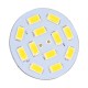 76102 Λάμπα G4 Back Pin LED 12 SMD 5630 4.5W 8V-32V 450lm 120° Ψυχρό Λευκό 6000K Dimmable