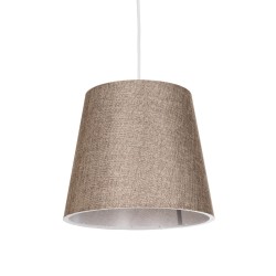 CONEY 203-0073 Μοντέρνο Κρεμαστό Φωτιστικό Οροφής με Ντουί 1 x E27 AC 220-240V IP20 - Καφέ - Μ26 x Π26 x Υ25cm