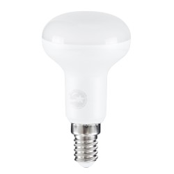 SPOTBULB 60075 Λάμπα E14 R50 LED 8W 800lm 120° AC 220-240V IP20 Ψυχρό Λευκό 6000K - Lumileds SMD Chip - Λευκό Γαλακτερό - Μ5 x Π5 x Υ8.9cm - 3 Χρόνια Εγγύηση
