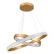 DIAMOND DUO 61151-DECO Κρεμαστό Φωτιστικό Δαχτυλίδι-Κύκλος LED CCT 75W 8743lm 360° AC 220-240V - Εναλλαγή Φωτισμού μέσω Τηλεχειριστηρίου All In One Ψυχρό 6000k+Φυσικό 4500k+Θερμό 2700k Dimmable Φ40+60cm - Χρυσό Βούρτσας - 3 Years Warranty DIAMOND DUO 61151-DECO Κρεμαστό Φωτιστικό Δαχτυλίδι-Κύκλος LED CCT 75W 8743lm 360° AC 220-240V - Εναλλαγή Φωτισμού μέσω Τηλεχειριστηρίου All In One Ψυχρό 6000k+Φυσικό 4500k+Θερμό 2700k Dimmable Φ40+60cm - Χρυσό Βούρτσας - 3 Years Warranty