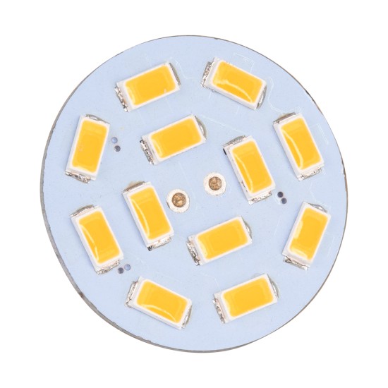 76103 Λάμπα G4 Back Pin LED 12 SMD 5630 4.5W 8V-32V 410lm 120° Θερμό Λευκό 3000K Dimmable