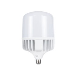 HIGHBAY 60066 Λάμπα E27 LED 58W 7000lm 260° AC 220-240V Αδιάβροχο IP44 Ψυχρό Λευκό 6000K - Lumileds SMD Chip - Λευκό Γαλακτερό - Μ15 x Π15 x Υ24cm - 3 Χρόνια Εγγύηση