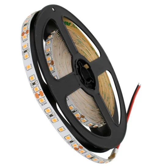 LUXA 70237 Ταινία LED 8W/m 640lm/m 120° DC 24V IP20 120 x SMD2835 Chip/m Ροζ Dimmable - Sanan SMD Chip - Μ500 x Π0.8 x Υ0.2cm - Ρολό 5 Μέτρων - 5 Χρόνια Εγγύηση