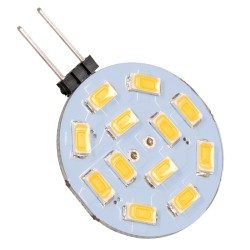 G4SIDE 76101 Λάμπα G4 LED 4.5W 405lm 120° DC 12-24V IP20 Θερμό Λευκό 2700K Dimmable - Sanan SMD Chip - Side Pin - Μ3 x Π3 x Υ0.8cm - 2 Χρόνια Εγγύηση