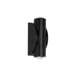 ARC 60679 Μοντέρνο Φωτιστικό Τοίχου - Απλίκα LED 4W 500lm 30° AC 220-240V Αδιάβροχο IP65 Θερμό Λευκό 2700K - CREE XPE Chip & TÜV SÜD Driver - Μαύρο Ματ - Μ3.5 x Π4.8 x Υ11.5cm - 5 Χρόνια Εγγύηση