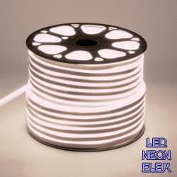 NEOVALE 70571 Ταινία Neon Flex LED 12W/m 960lm/m 120° DC 220-240V Αδιάβροχο IP65 120 x SMD2835 Chip/m Φυσικό Λευκό 4500K Dimmable - Sanan SMD Chip - Μ100 x Π0.8 x Υ1.6cm - 3 Χρόνια Εγγύηση