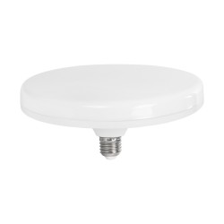 UFO 60073 Λάμπα E27 F220 LED 32W 3104lm 180° AC 220-240V IP20 Φυσικό Λευκό 4500K - Lumileds SMD Chip - Λευκό Γαλακτερό - Μ22 x Π22 x Υ8cm - 3 Χρόνια Εγγύηση
