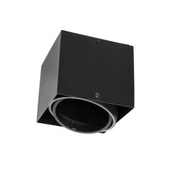 MAGMA 60626 Μοντέρνο Φωτιστικό Οροφής με Ντουί 1 x GU10 AC 220-240V IP20 - Μαύρο - Μ15 x Π15 x Υ13cm