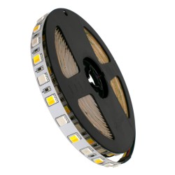 PRISMA 70266 Ταινία LED 18W/m 1800lm/m 120° DC 24V IP20 72 x SMD5050 Chip/m Πολύχρωμο RGBW+WW Dimmable - Sanan SMD Chip - Μ500 x Π1 x Υ0.2cm - Ρολό 5 Μέτρων - 5 Χρόνια Εγγύηση