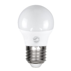 SPHERE 60019 Λάμπα E27 G45 LED 4W 388lm 260° AC 220-240V IP20 Φυσικό Λευκό 4500K - Lumileds SMD Chip - Λευκό Γαλακτερό - Μ4.5 x Π4.5 x Υ7.8cm - 3 Χρόνια Εγγύηση