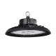 INDUSTRY 61502 Βιομηχανικό Φωτιστικό Καμπάνα High Bay UFO LED 200W 30000lm SDCM<5 90° AC 85-265V Αδιάβροχο IP65 IK08 Φυσικό Λευκό 5000K - 338 x Sanan Opto SMD Chip & TÜV SÜD Driver - Μαύρο Χυτό Αλουμίνιο - Μ30 x Π30 x Υ16cm - 5 Χρόνια Εγγύηση