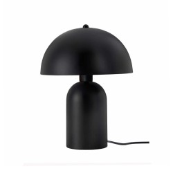 GASCO 204-0146 Μοντέρνο Eπιτραπέζιο Φωτιστικό Μονόφωτο 1 x E27 IP20 Μαύρο Μέταλλο - Μ25 x Π25 x Υ35cm