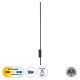 HARLEM 61335 Φωτιστικό Τοίχου - Απλίκα Design LED CCT 18W 2160lm 120° AC 220-240V - Εναλλαγή Φωτισμού μέσω Διακόπτη On/Off All In One Ψυχρό 6000k+Φυσικό 4500k+Θερμό 2700k Μ5 x Π4 x Υ120cm - Μαύρο - 3 Years Warranty HARLEM 61335 Φωτιστικό Τοίχου - Απλίκα Design LED CCT 18W 2160lm 120° AC 220-240V - Εναλλαγή Φωτισμού μέσω Διακόπτη On/Off All In One Ψυχρό 6000k+Φυσικό 4500k+Θερμό 2700k Μ5 x Π4 x Υ120cm - Μαύρο - 3 Years Warranty