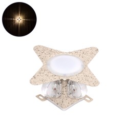 WALLLIGHT-CINA 90658 Μοντέρνο Φωτιστικό Τοίχου - Απλίκα LED 10W 1100lm 10° AC 220-240V Αδιάβροχο IP65 Θερμό Λευκό 2700K - CREE COB Chip & TÜV SÜD Driver - Μπεζ - Μ18.5 x Π18.5 x Υ8.5cm - 3 Χρόνια Εγγύηση