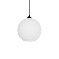 GABIA 206-0001 Μοντέρνο Κρεμαστό Φωτιστικό Οροφής με Ντουί 1 x E27 AC 220-240V IP20 - Λευκό - Μ25 x Π25 x Υ26cm