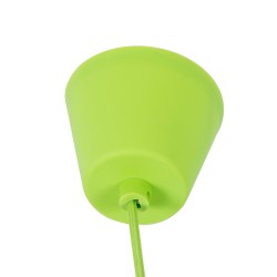 CABLITO 61557 Μοντέρνο Κρεμαστό Φωτιστικό Οροφής με Ντουί 1 x E27 AC 220-240V IP20 - Πράσινο - Μ4 x Π4 x Υ110cm