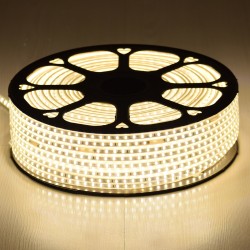 EPISLIM 70502 Ταινία LED 12W/m 1080lm/m 120° DC 220-240V Αδιάβροχη IP65 96 x SMD2835 Chip/m Θερμό Λευκό 2700K Dimmable - Epistar SMD Chip - Μ100 x Π1 x Υ0.5cm - 3 Χρόνια Εγγύηση