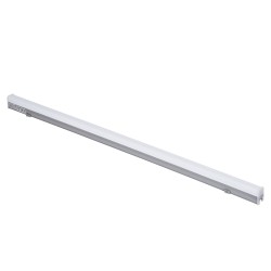 DIGIBAR 90214 Ψηφιακή Pixel Addressable Facade Μπάρα LED 12W 600lm 180° DC 24V Αδιάβροχο IP65 8 x Pixel Πολύχρωμο RGB Dimmable DMX512 SPI/TTL Protocol IC UCS512C0 - Bridgelux SMD Chip - Ασημί με Λευκό Γαλακτερό Κάλυμμα - Μ100 x Π3 x Υ4.5cm - 3 Χρόνια Εγγύ
