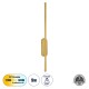 HARLEM 61332 Φωτιστικό Τοίχου - Απλίκα Design LED CCT 9W 1080lm 120° AC 220-240V - Εναλλαγή Φωτισμού μέσω Διακόπτη On/Off All In One Ψυχρό 6000k+Φυσικό 4500k+Θερμό 2700k Μ5 x Π4 x Υ60cm - Χρυσό - 3 Years Warranty HARLEM 61332 Φωτιστικό Τοίχου - Απλίκα Design LED CCT 9W 1080lm 120° AC 220-240V - Εναλλαγή Φωτισμού μέσω Διακόπτη On/Off All In One Ψυχρό 6000k+Φυσικό 4500k+Θερμό 2700k Μ5 x Π4 x Υ60cm - Χρυσό - 3 Years Warranty