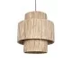 SALTO 203-0037 Boho Κρεμαστό Φωτιστικό Οροφής με Ντουί 1 x E27 AC 220-240V IP20 - Μπεζ - M40 x Π40 x Υ42cm