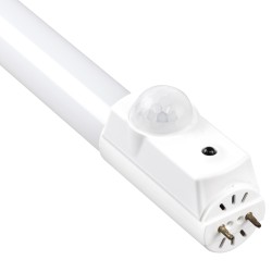 PARKING 61499 Λάμπα T8 G13 Τύπου Φθορίου 120cm Τεχνολογίας Smart Group Linkable Control System 2.4Ghz με Αισθητήρα Κίνησης Microwave LED 16W 2000lm 220° AC 220-240V IP20 Ψυχρό Λευκό 6000K - Lumileds SMD Chip - Λευκό Γαλακτερό - Μ120 x Π3 x Υ4.7cm - 3 Χρόν