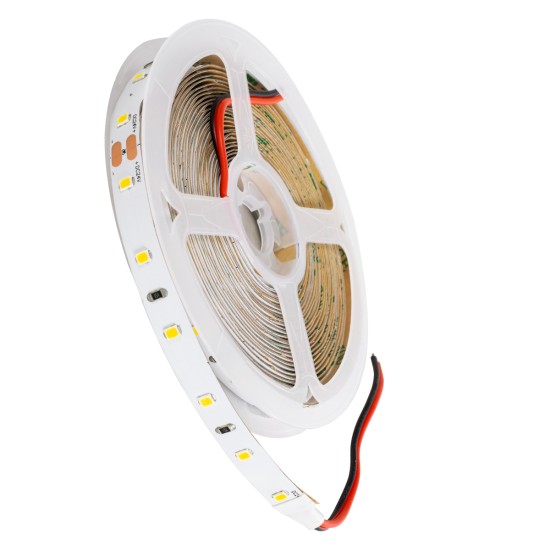 LILAC 70201 Ταινία LED 6W/m 690lm/m 120° DC 24V IP20 - 60 x SMD 2835 LED Chip/Μέτρο - Μ5000 x Π8 x Υ1mm - Ρολό 5 Μέτρων - Φυσικό Λευκό 4500K - 5 Χρόνια Εγγύηση