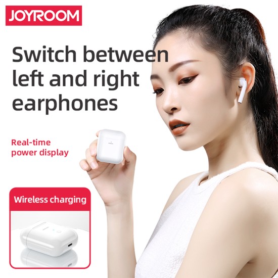 87051 JOYROOM Originals JR-T03S TWS Earphones με Θήκη Φόρτισης True Wireless Bluetooth V5.0 Binaural Συμβατό με iOS & Android Μαύρο 87051 JOYROOM Originals JR-T03S TWS Earphones με Θήκη Φόρτισης True Wireless Bluetooth V5.0 Binaural Συμβατό με iOS & Android Μαύρο