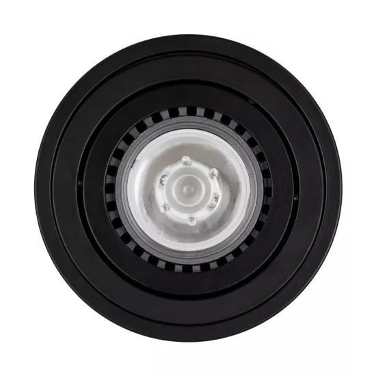 kelvo® AKIRA KLV-101-0024 Κινούμενο Φωτιστικό Downlight Σποτ για Λάμπα MR16 με Ντουί GU10 AC 220-240V IP20 - Μαύρο Ματ - Μ8 x Π8 x Υ10cm