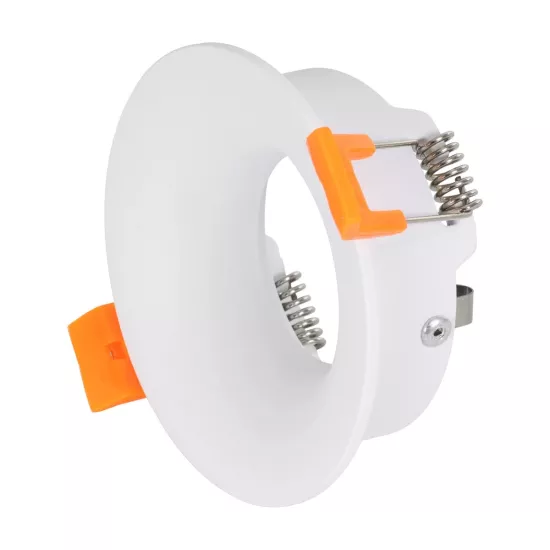 kelvo® OMICRON KLV-101-0035 Χωνευτό Φωτιστικό Downlight Σποτ για Λάμπα MR16 με Ντουί GU10 AC 220-240V IP20 - Λευκό Ματ - Μ8.5 x Π8.5 x Υ3cm / Q7.5cm