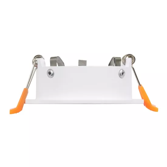 kelvo® OMICRON KLV-101-0035 Χωνευτό Φωτιστικό Downlight Σποτ για Λάμπα MR16 με Ντουί GU10 AC 220-240V IP20 - Λευκό Ματ - Μ8.5 x Π8.5 x Υ3cm / Q7.5cm