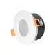 kelvo® KAPA KLV-101-0039 Χωνευτό Φωτιστικό Downlight Σποτ Μπάνιου για Λάμπα MR16 με Ντουί GU10 AC 220-240V Αδιάβροχο IP65 - Λευκό Ματ - Μ8.5 x Π8.5 x Υ4.2cm / Q7.5cm